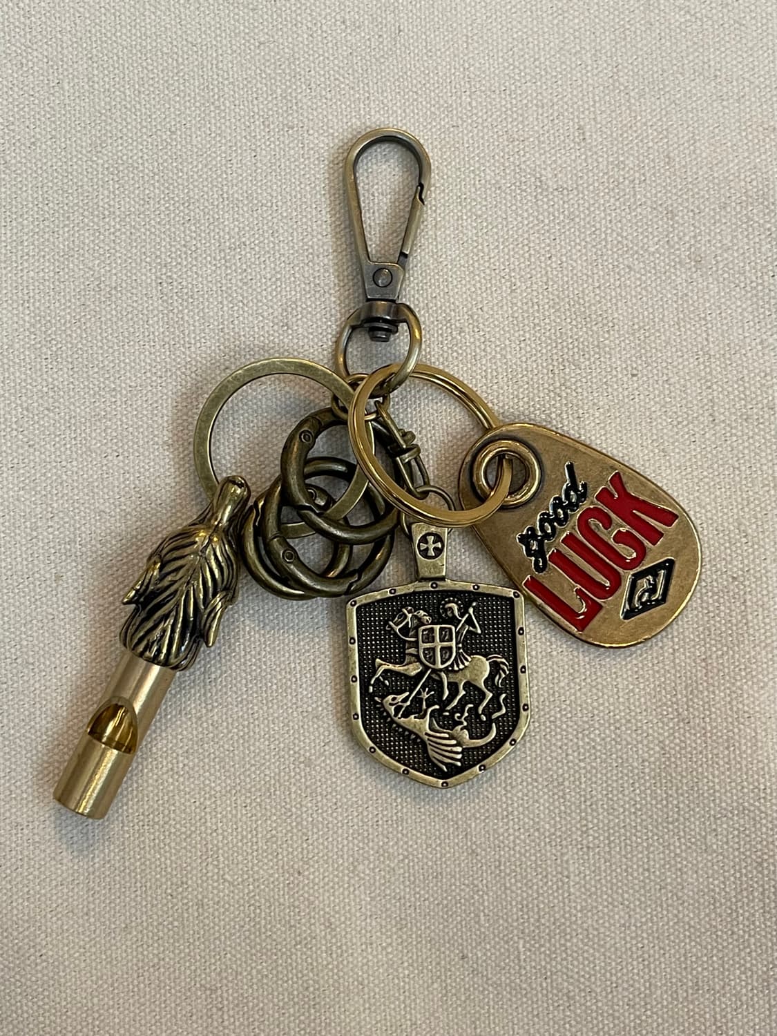 Good Luck Vintage Charm Keyring  상품이미지2