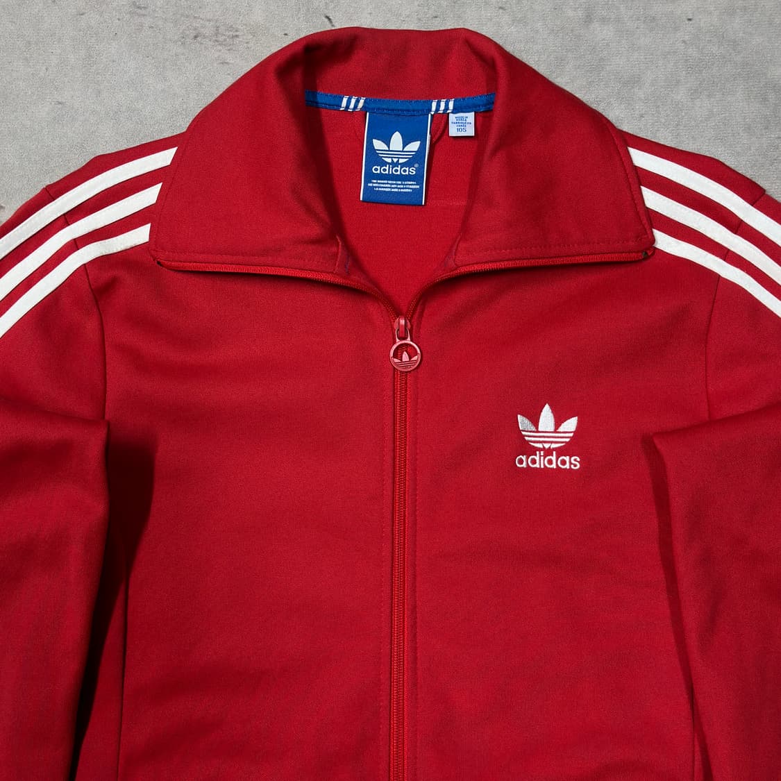 아디다스 유로파 레드 트랙탑 XL 상품이미지2