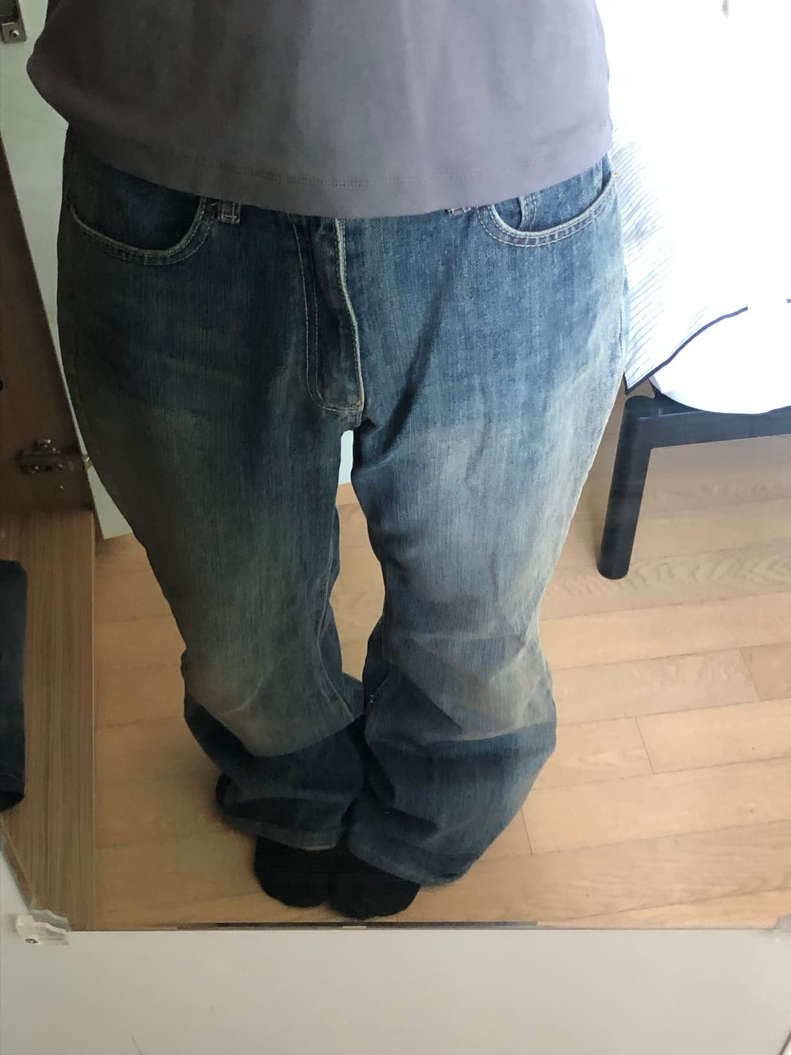 ootj 부츠컷 데님팬츠 (m size:길이 수선) 상품이미지1