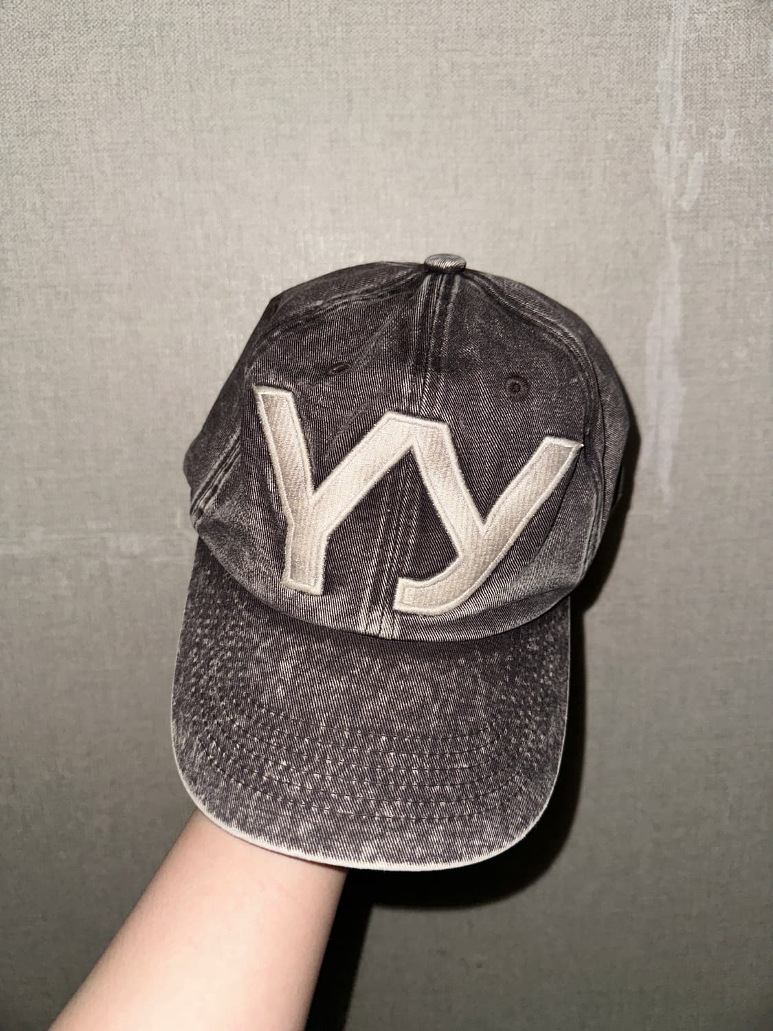 OPEN YY 코튼 볼캡 브라운 상품이미지1