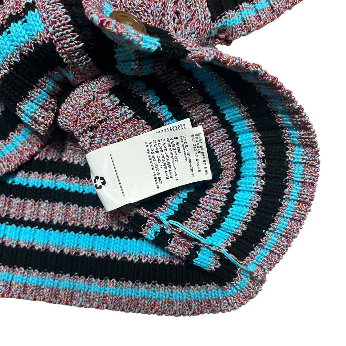 비비안 웨스트우드 orb 레인지 카디 멀티 틸 반팔 가디건 상품이미지6