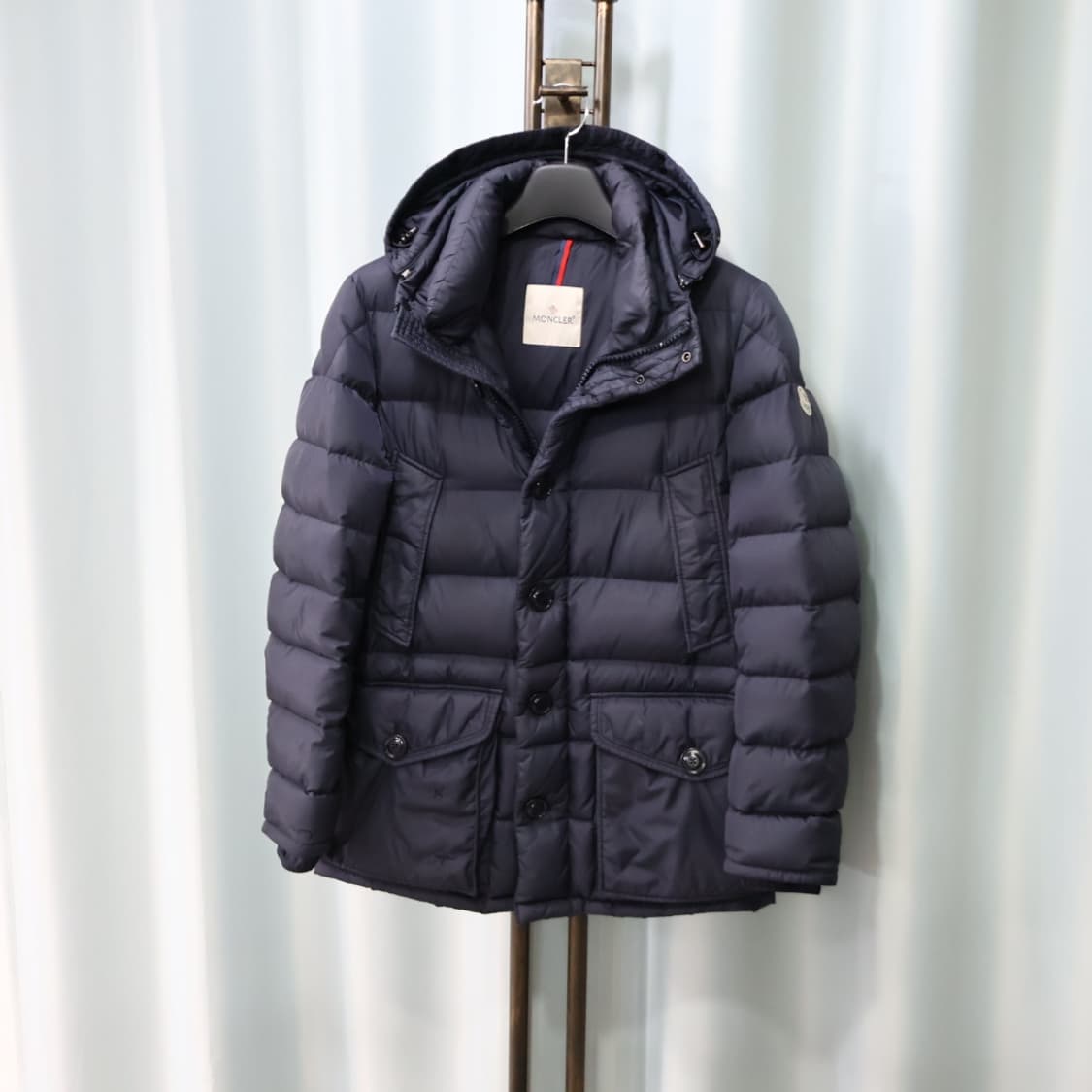 몽클레어 클루니 네이비 롱 패딩 점퍼 2/95 상품이미지3