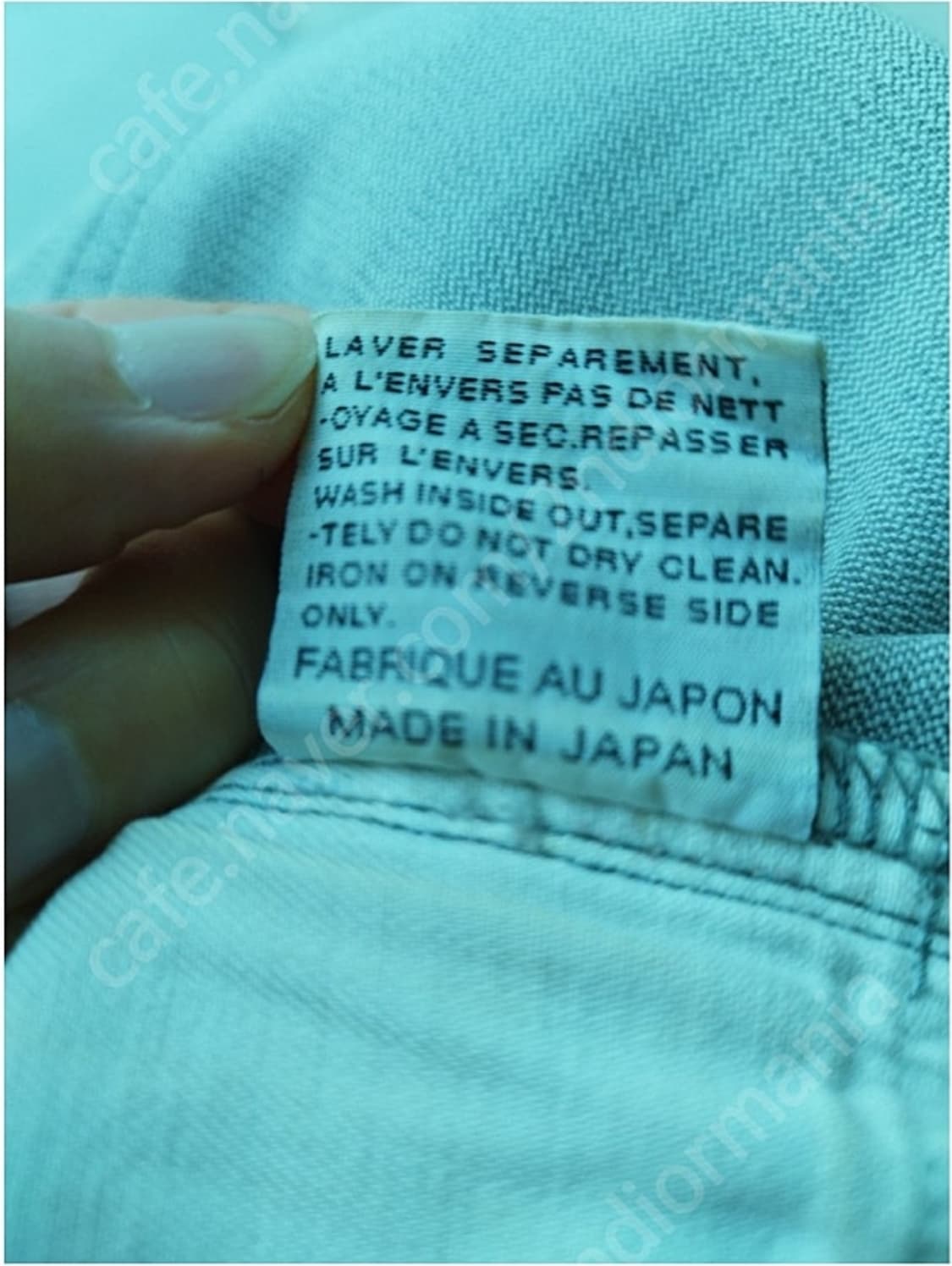 디올옴므 dior homme archive 그레디언트 코팅진 상품이미지10