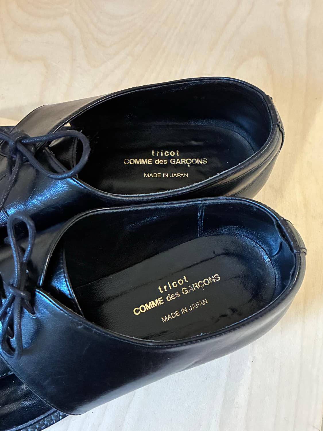 꼼데가르송 트리콧 구두 상품이미지9