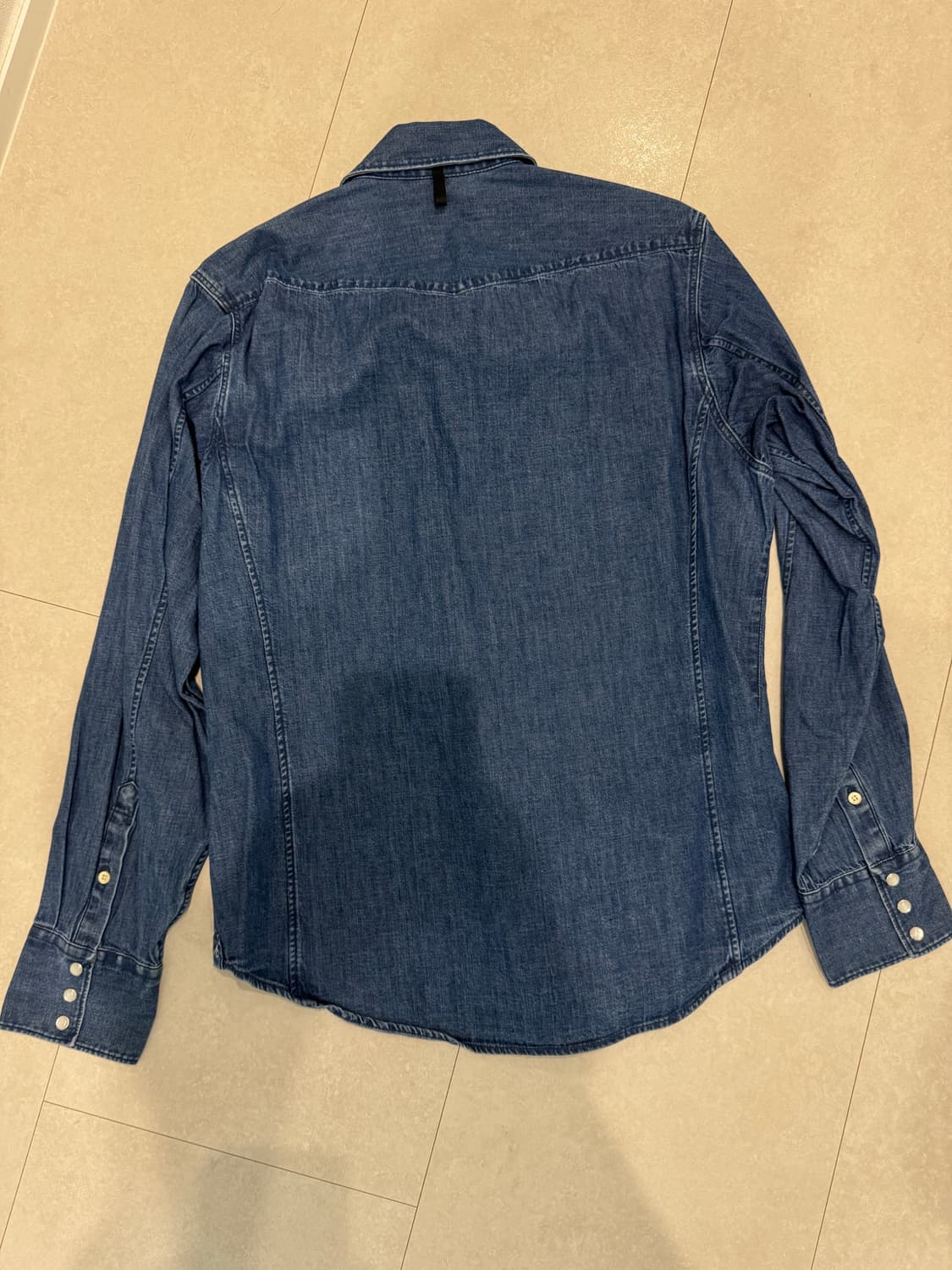 (새상품) 랙앤본 웨스턴 샴브레이 셔츠 L 상품이미지3