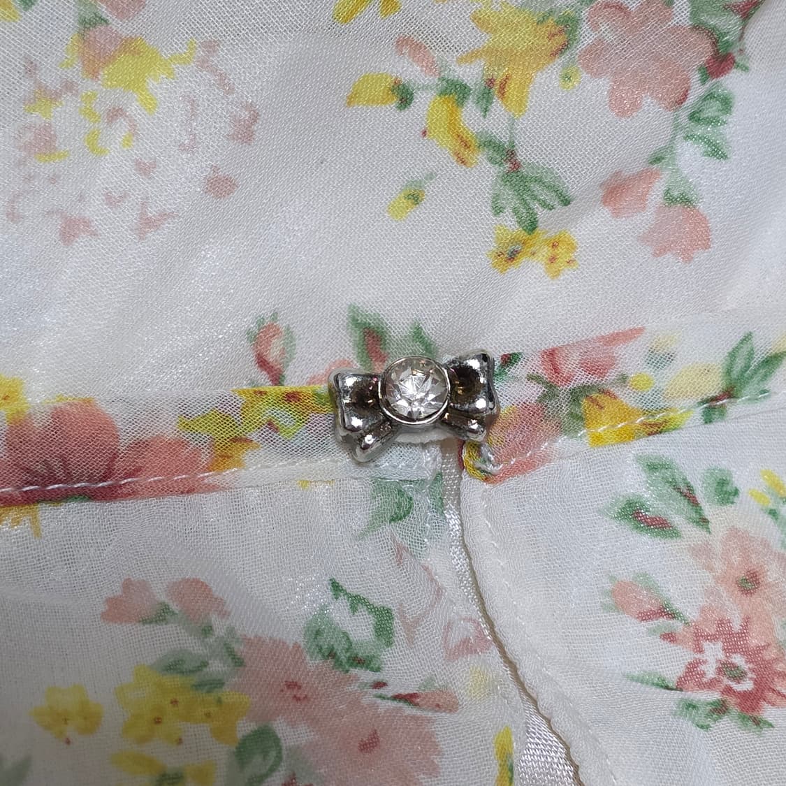 Glacier 모리걸 꽃무늬 셔링원피스+벨트 세트 상품이미지3