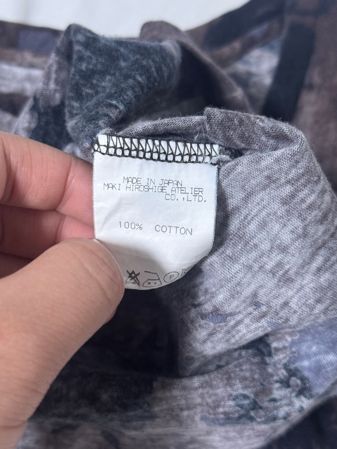 gomme 플로럴 패턴 롱슬리브 상품이미지5