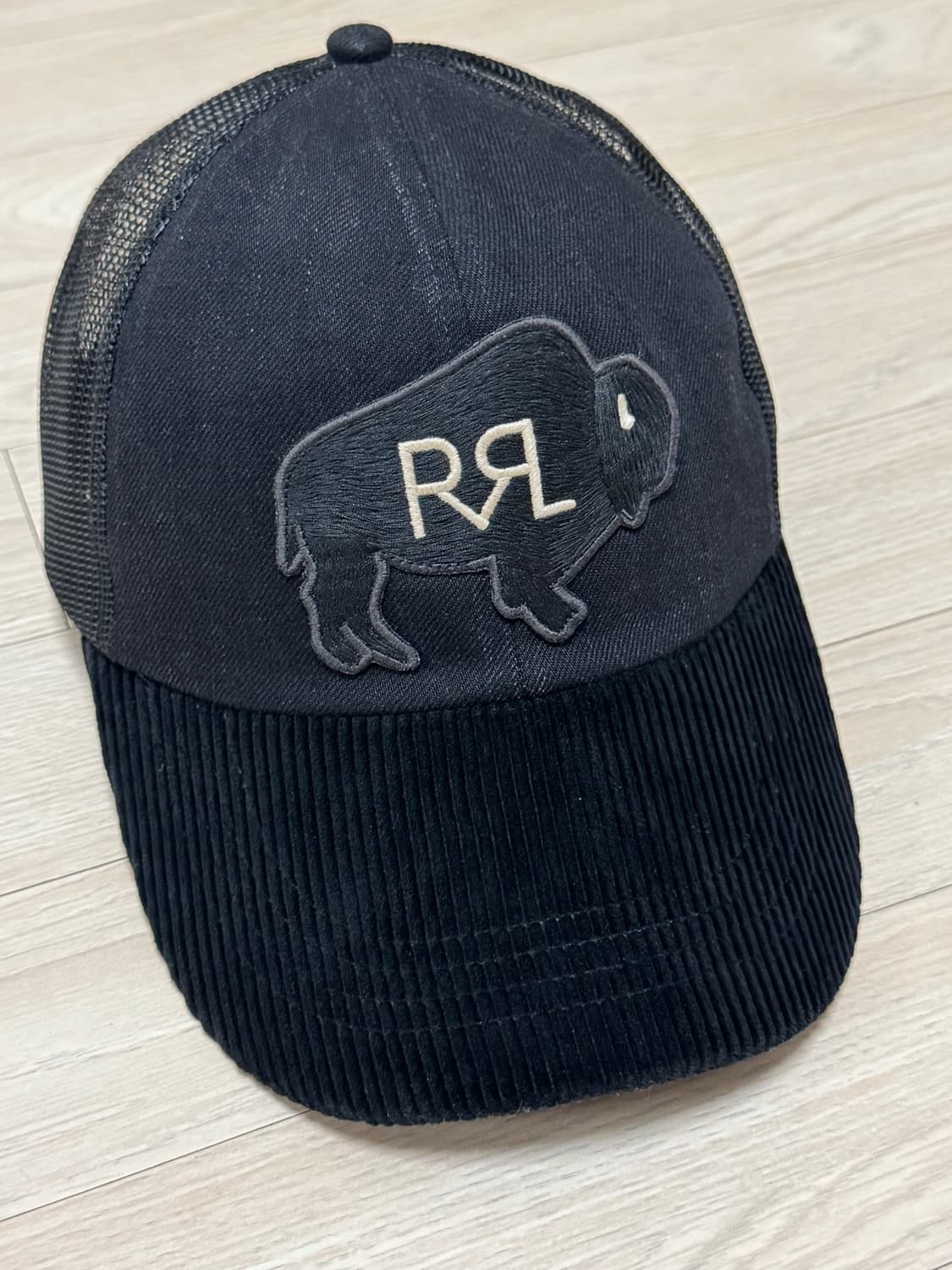 더블알엘 rrl 코듀로이 빌 데님 트러커 캡 상품이미지1