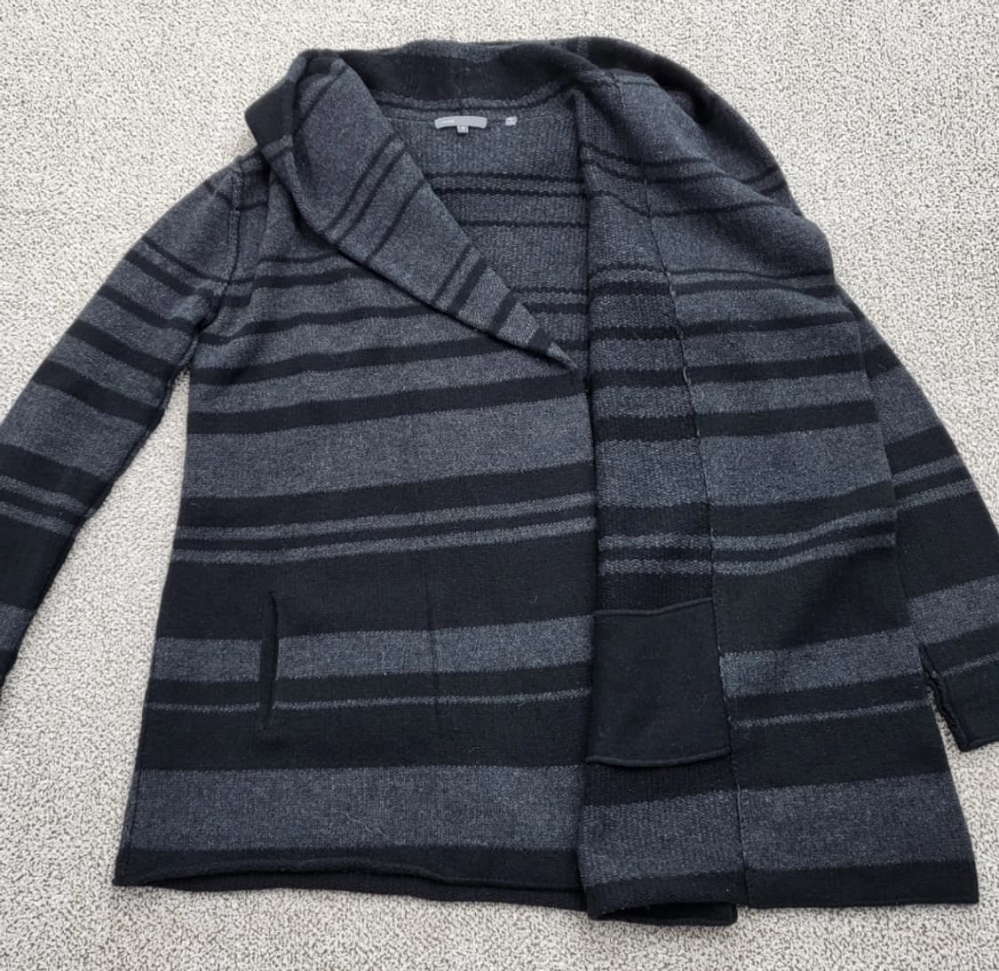 빈스 스트라이프 후드 가디건 66 상품이미지3