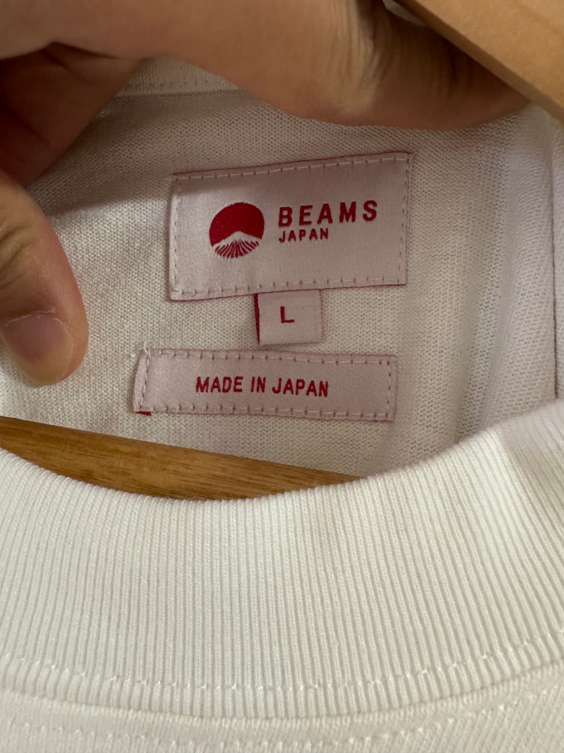 BEAMS JAPAN  빔즈재팬 기본 맨투맨 쭉티 상품이미지3