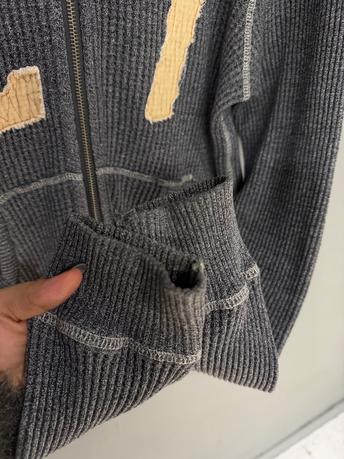 Branchworks number patch hood zip-up 상품이미지8