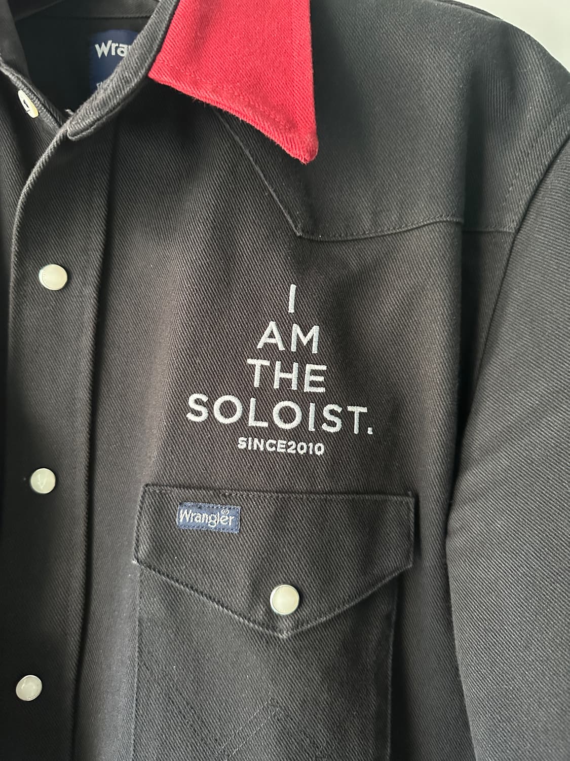 더솔로이스트 x 랭글러 웨스턴 자켓 상품이미지6