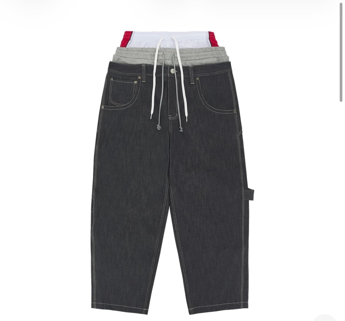 protocol index 3레이어드 데님 팬츠 2사이즈 상품이미지1