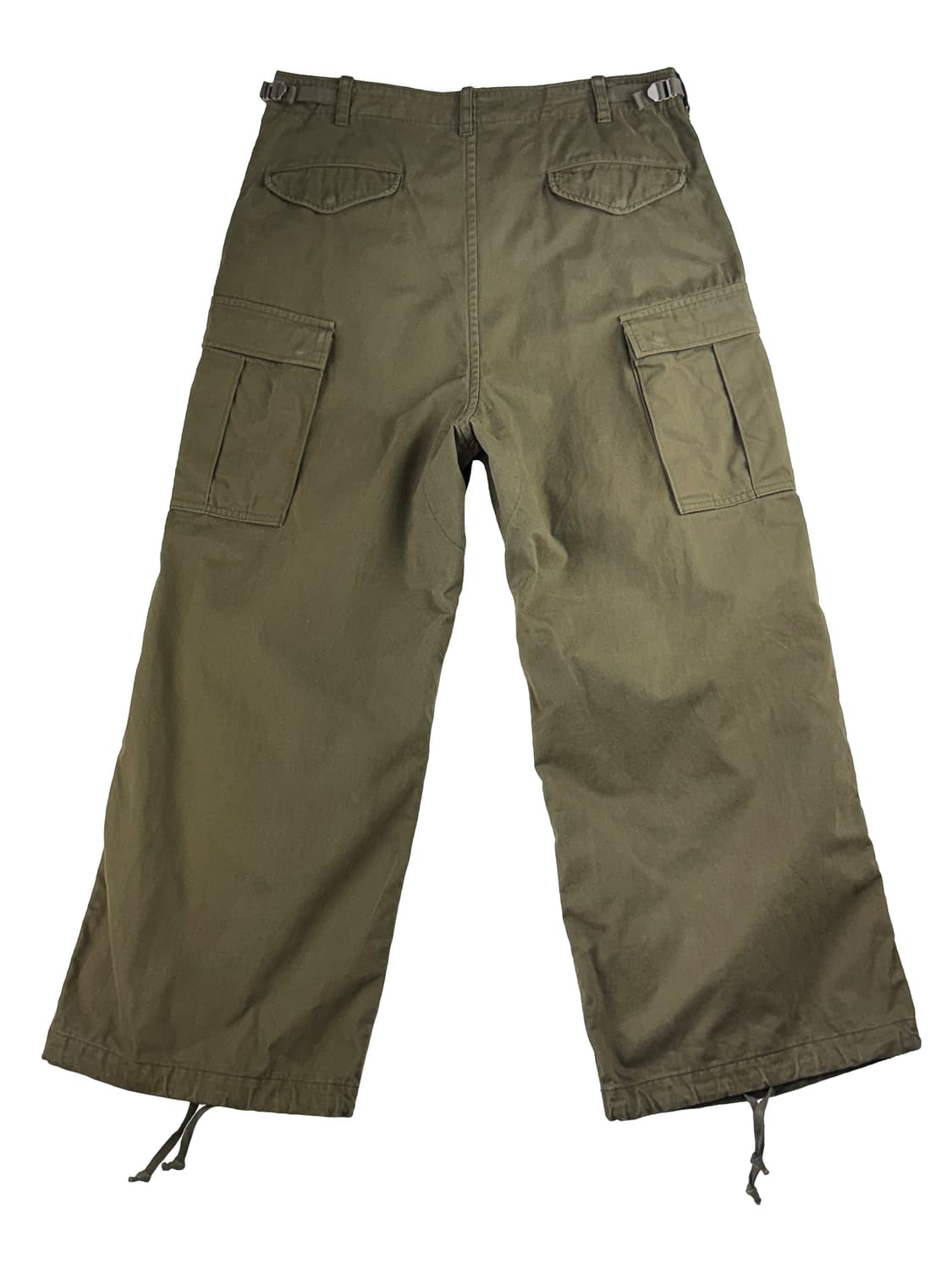 그라프페이퍼 밀리터리 클로스 밀리터리 팬츠 카키 상품이미지2