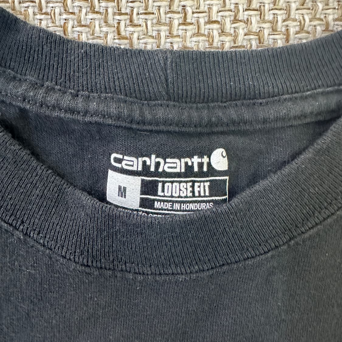 M 칼하트 블랙 포켈 반팔티 0413D 상품이미지2