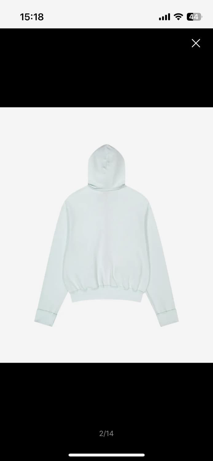 아캄 Cross Rhinestone Zip-Up Hoodie (Ice B 상품이미지2