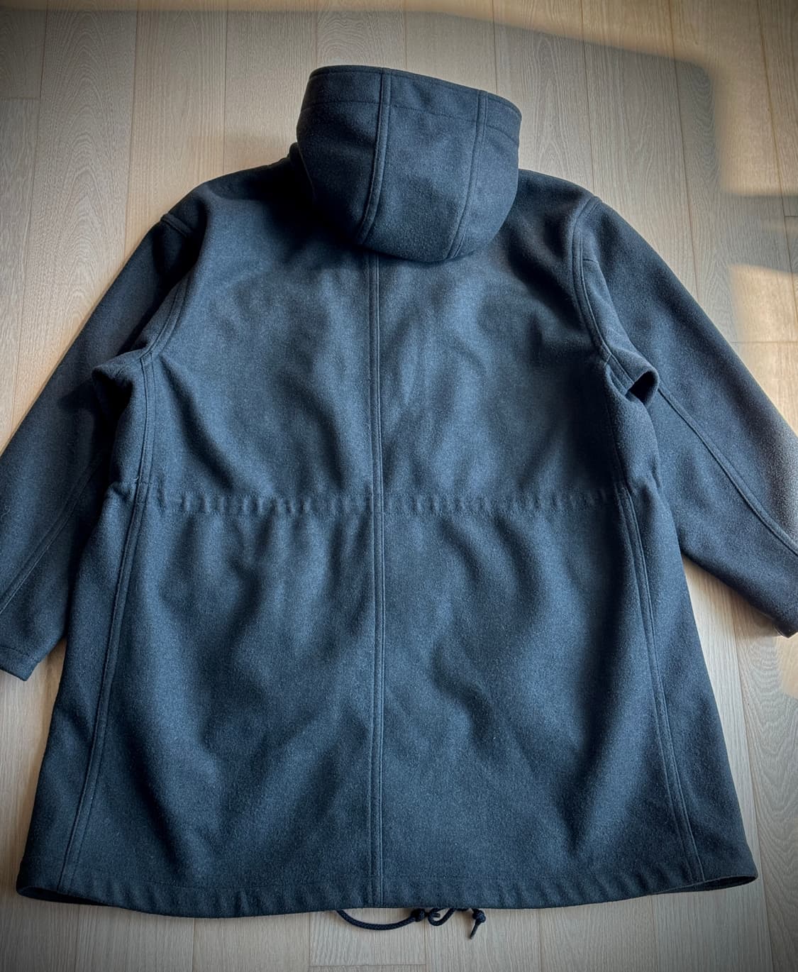 [BEAMS] 미드 레벨 밀리터리 더플 코트 (Charcoal) 상품이미지10