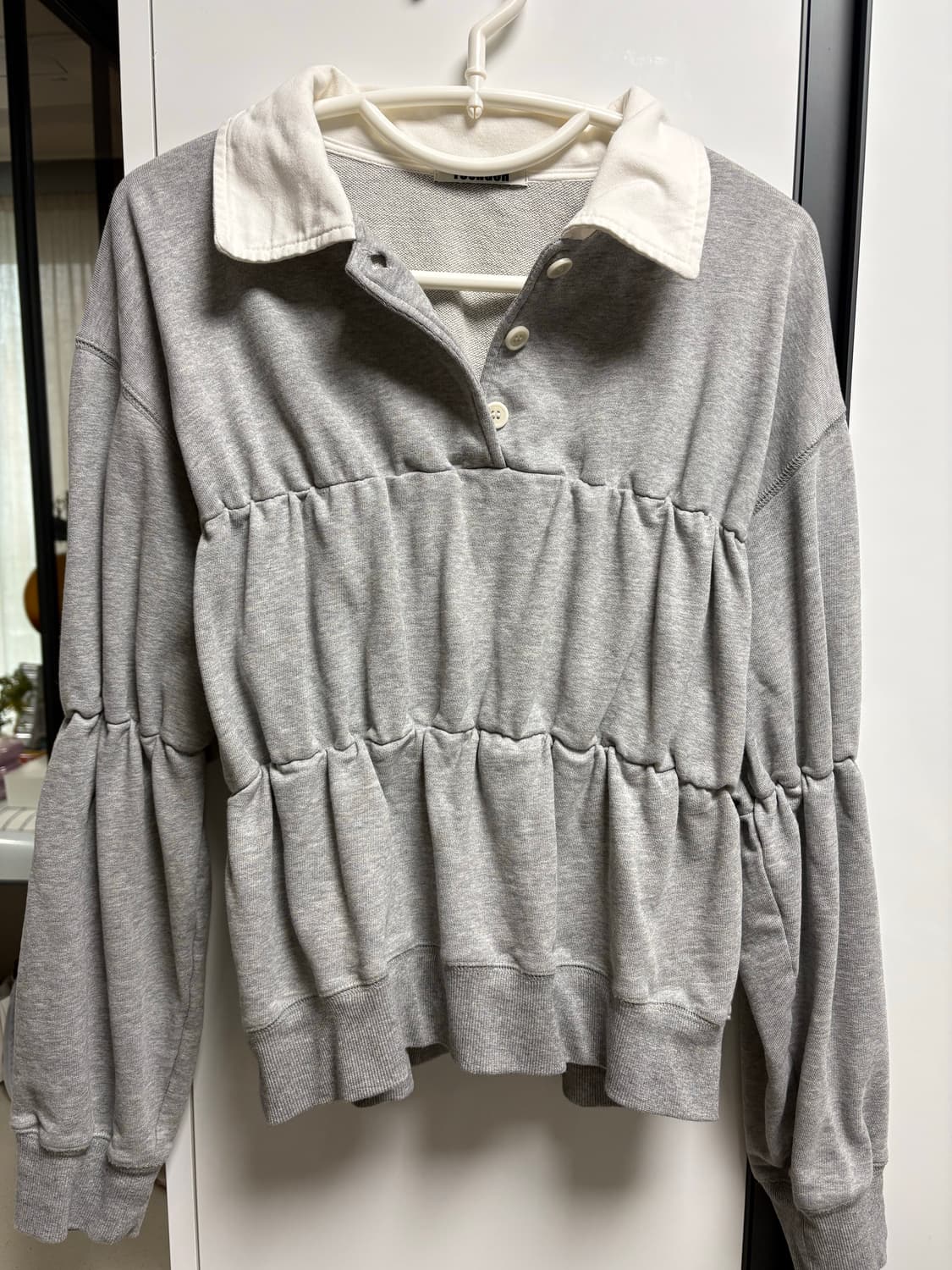 Youngoh 영오 셔링 카라 맨투맨 F 상품이미지5