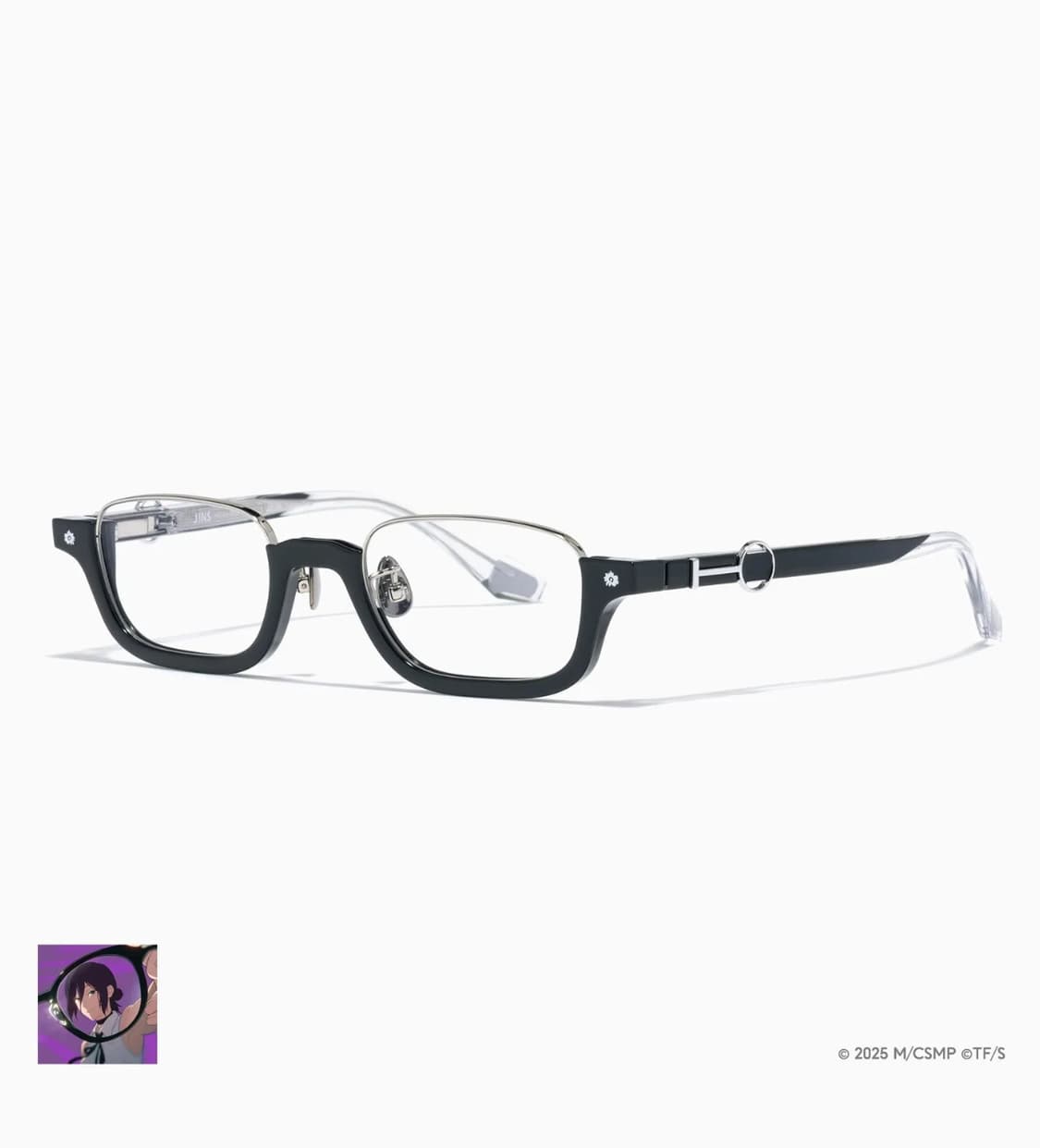 체인소맨 x JINS 콜라보 상금테 안경 레제 상품이미지1