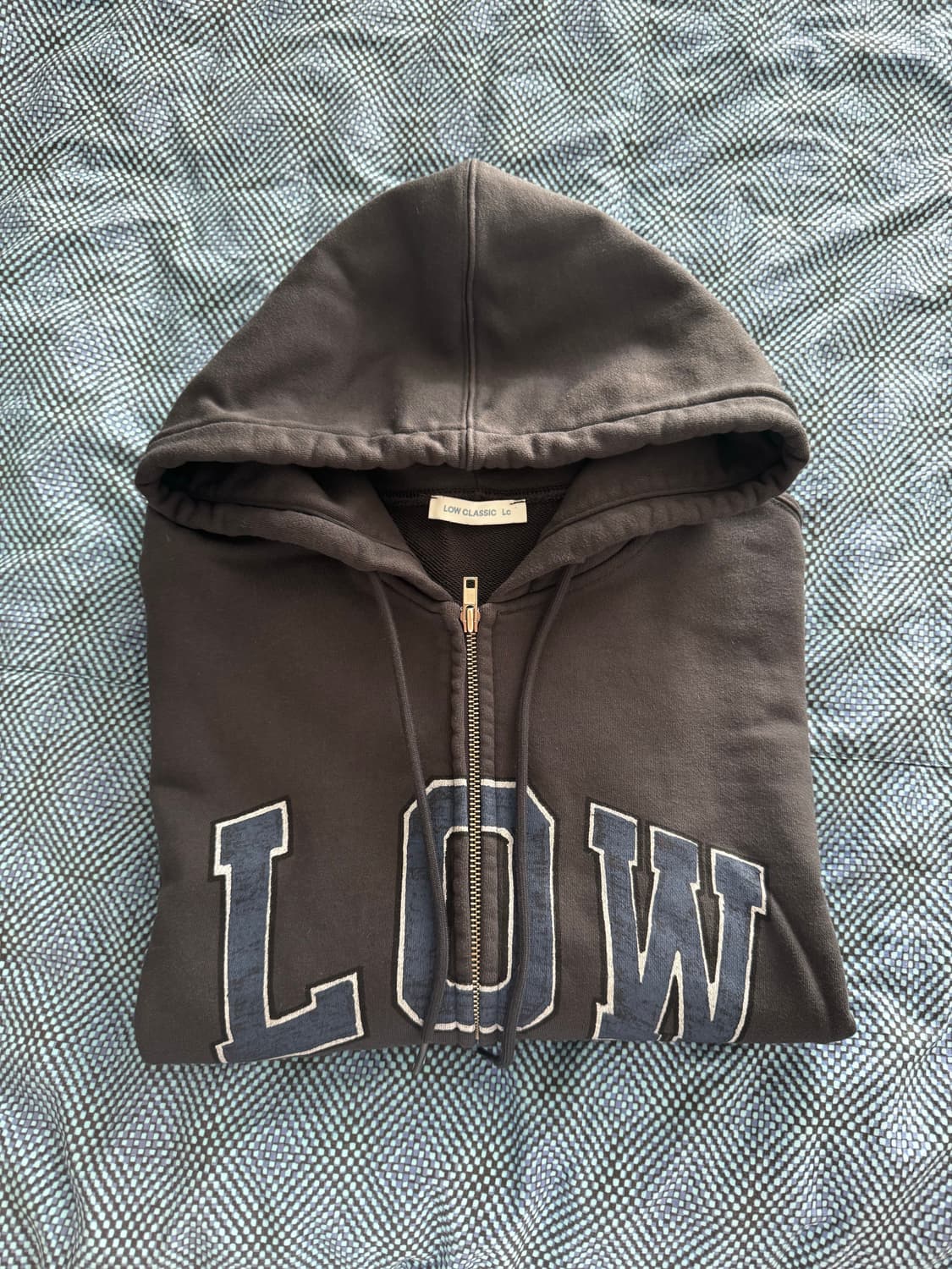 로우클래식 후드집업 차콜 XL 상품이미지2