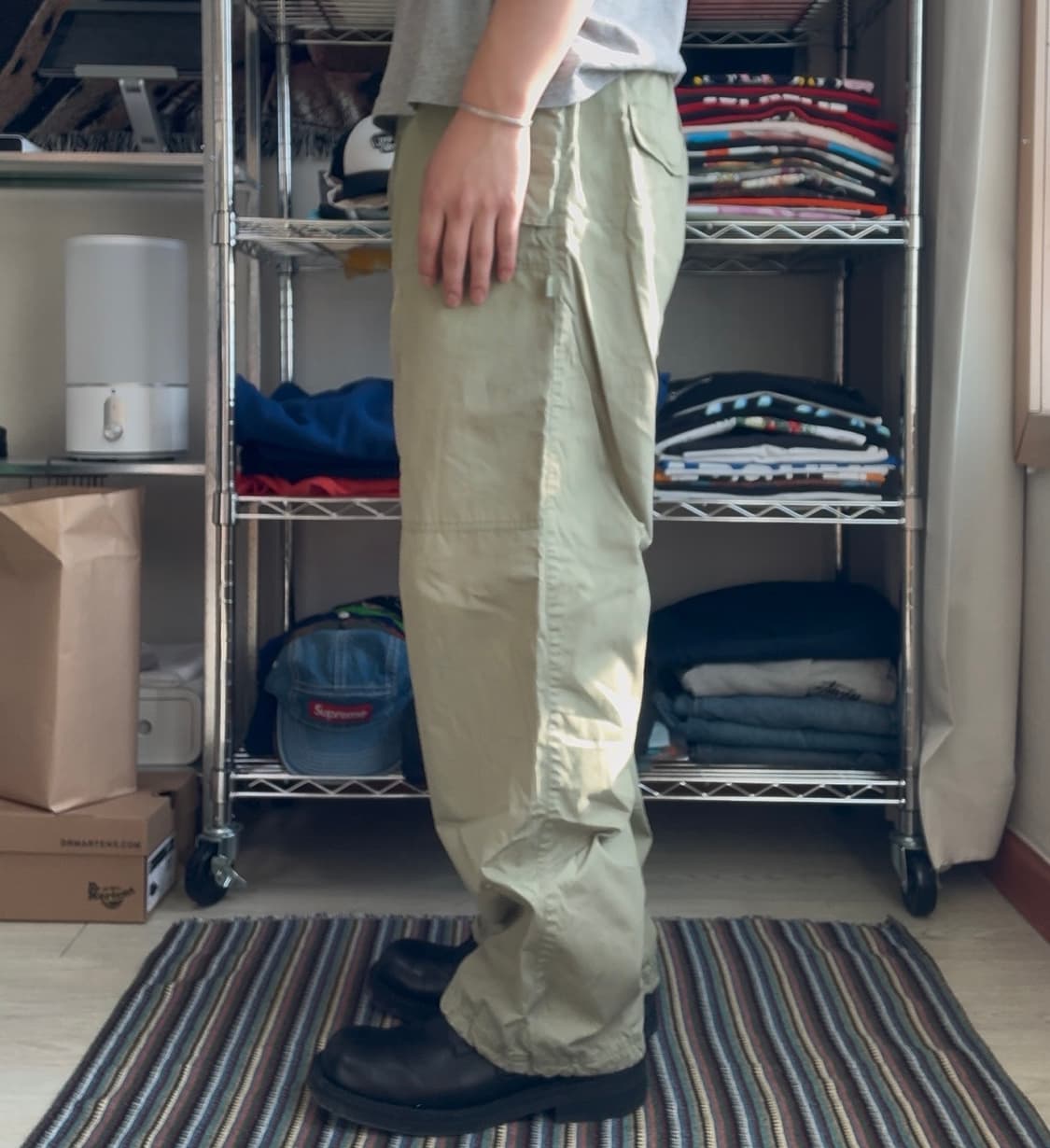 슈프림 카고 카키 팬츠 상품이미지2