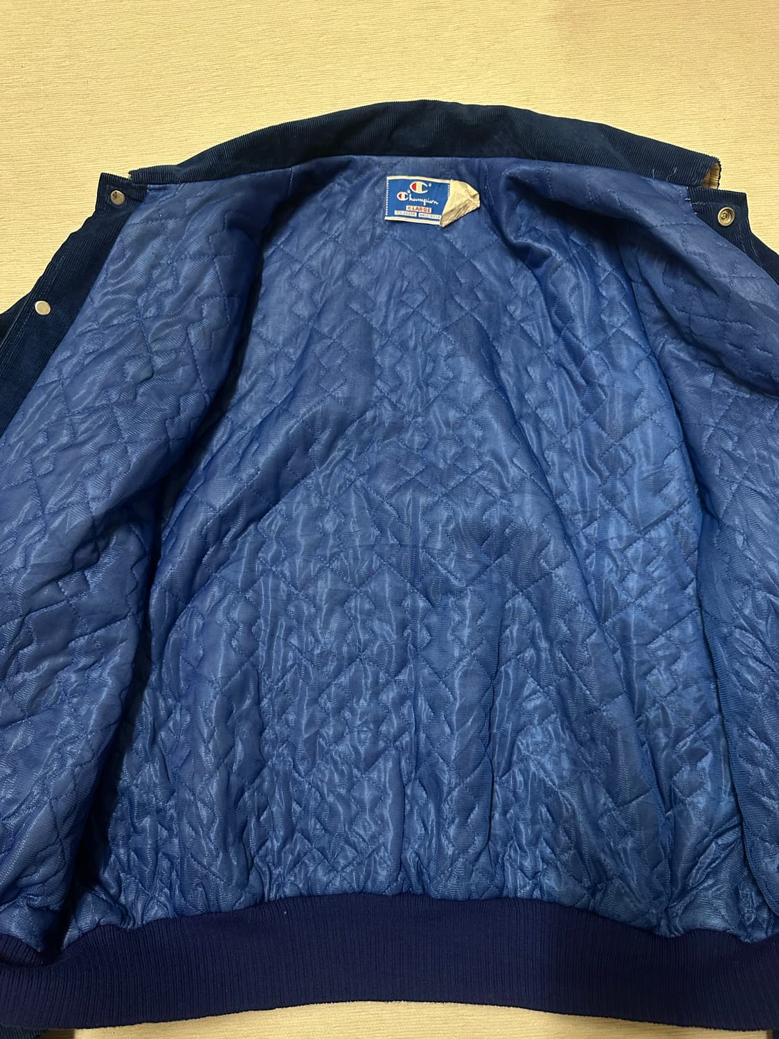 (XL)80s champion corduroy 바시티 상품이미지5