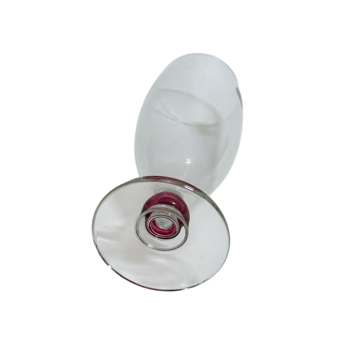 80s Royal Leerdam 루비 레드 스템 글라스  상품이미지4