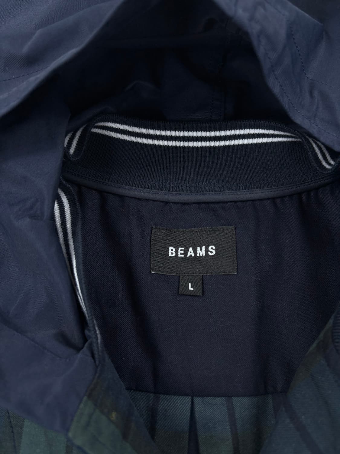 Beams Check Hoody Shirts    상품이미지4