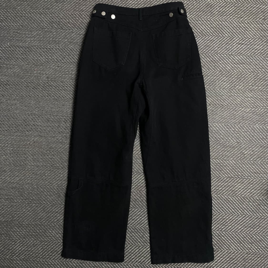 Deep House 와이드 카펜터 디테일 팬츠y 5385 상품이미지4