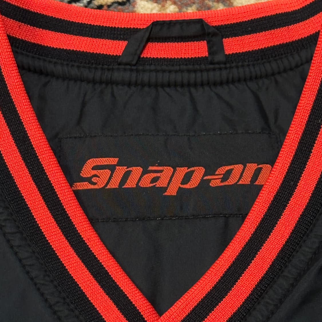 스냅온 90‘s Snap-on 레이싱 풀오버 바람막이 (XL) 웜업 상품이미지4
