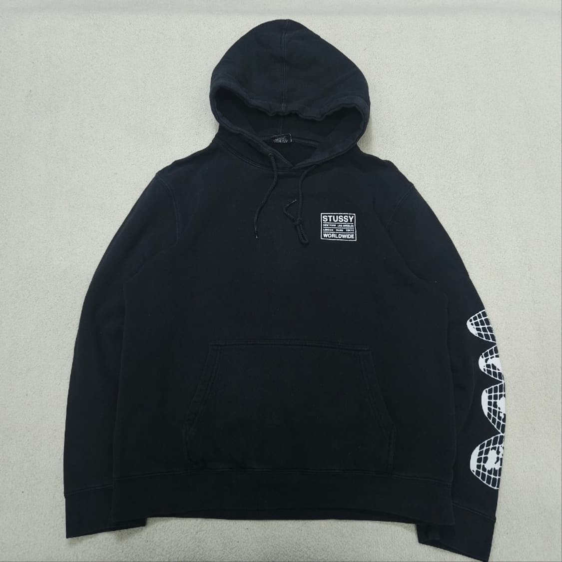 스투시 월드와이드 후드티 M 상품이미지2