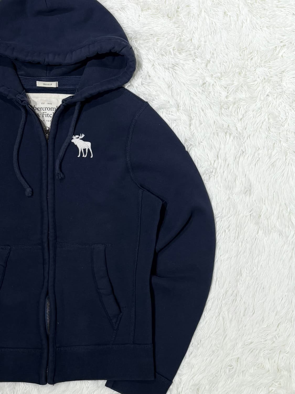 아베크롬비 자수로고 후드집업 상품이미지7