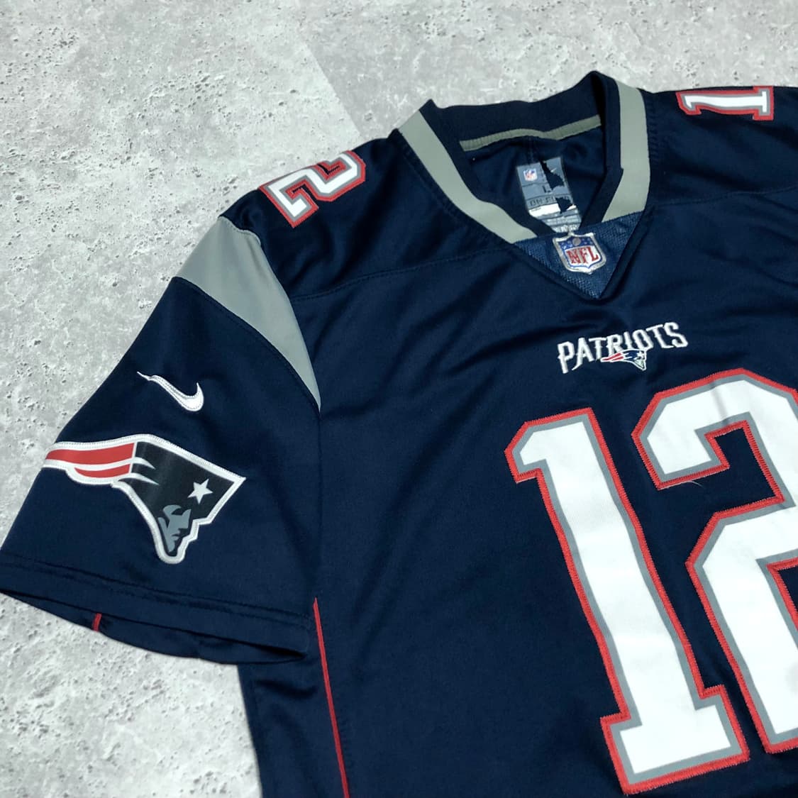나이키 NFL 유니폼 반팔 네이비 희귀 브래디 상품이미지2
