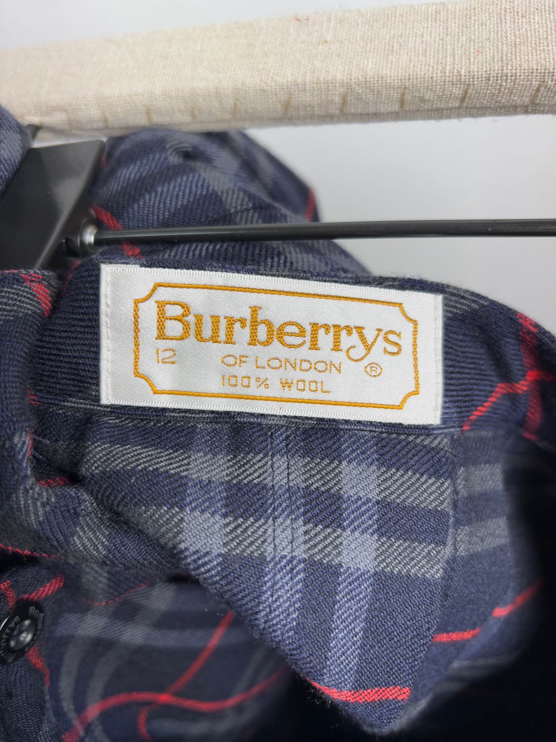 80-90sVintage Burberrys Nova Check Skirt 상품이미지4