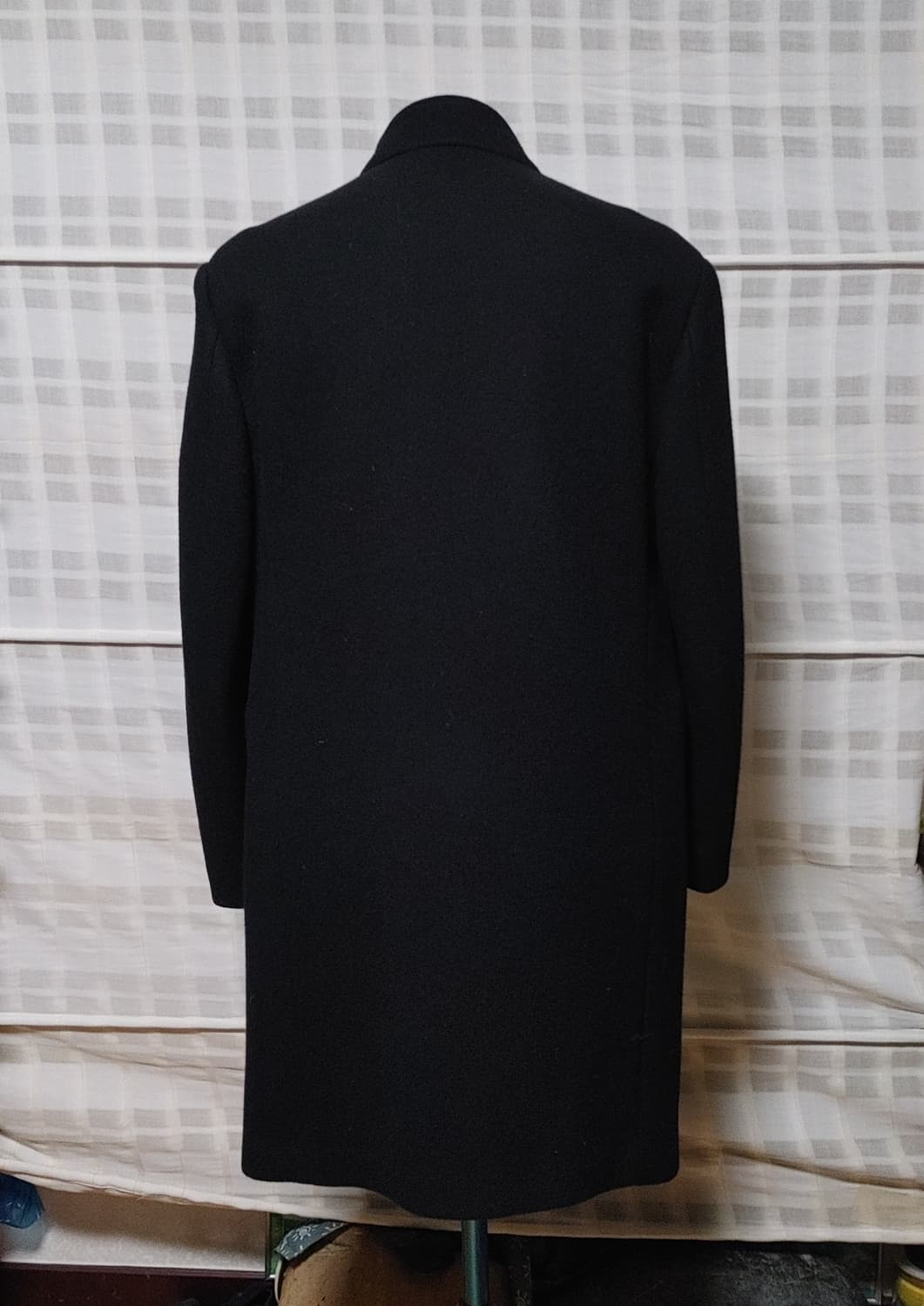 (한섬) 시스템 옴므 검정 싱글 코트 95 상품이미지2