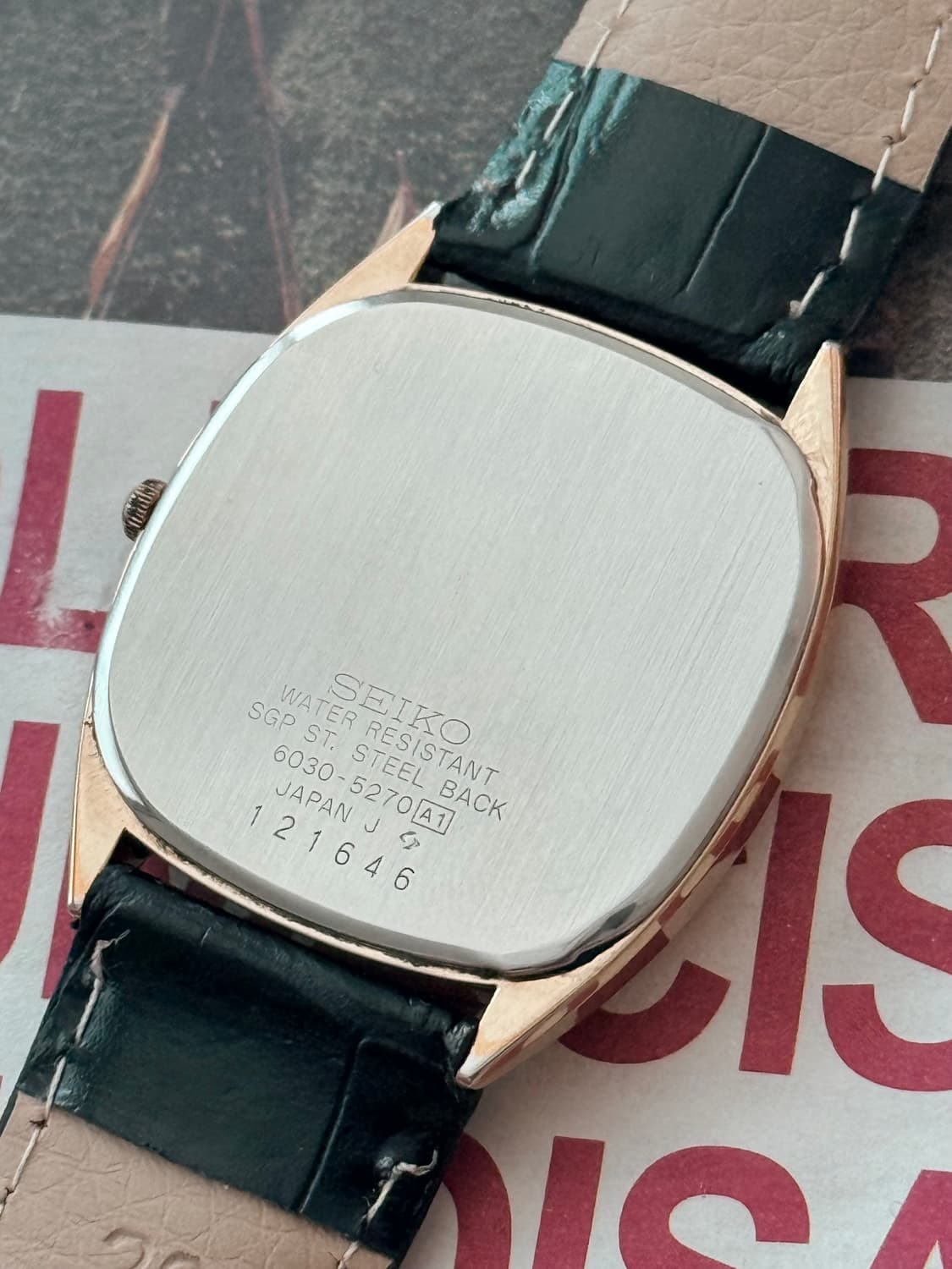 Seiko 세이코 로만 인덱스 스퀘어 쿼츠 상품이미지5