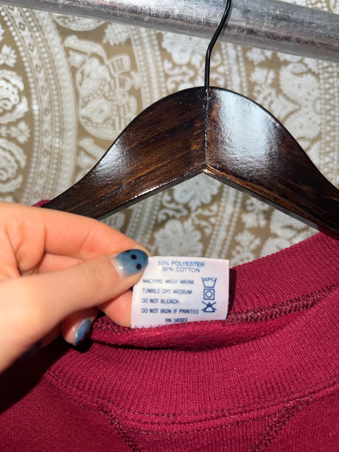 BIKE 바이크 여성 크롭 빅로고 기모 맨투맨  상품이미지6