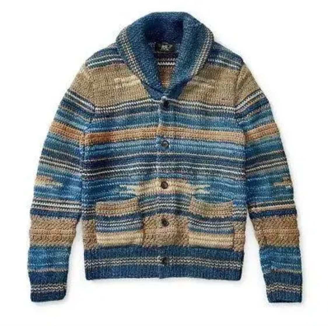 rrl 더블알엘 나바호 핸드니트 가디건 상품이미지1