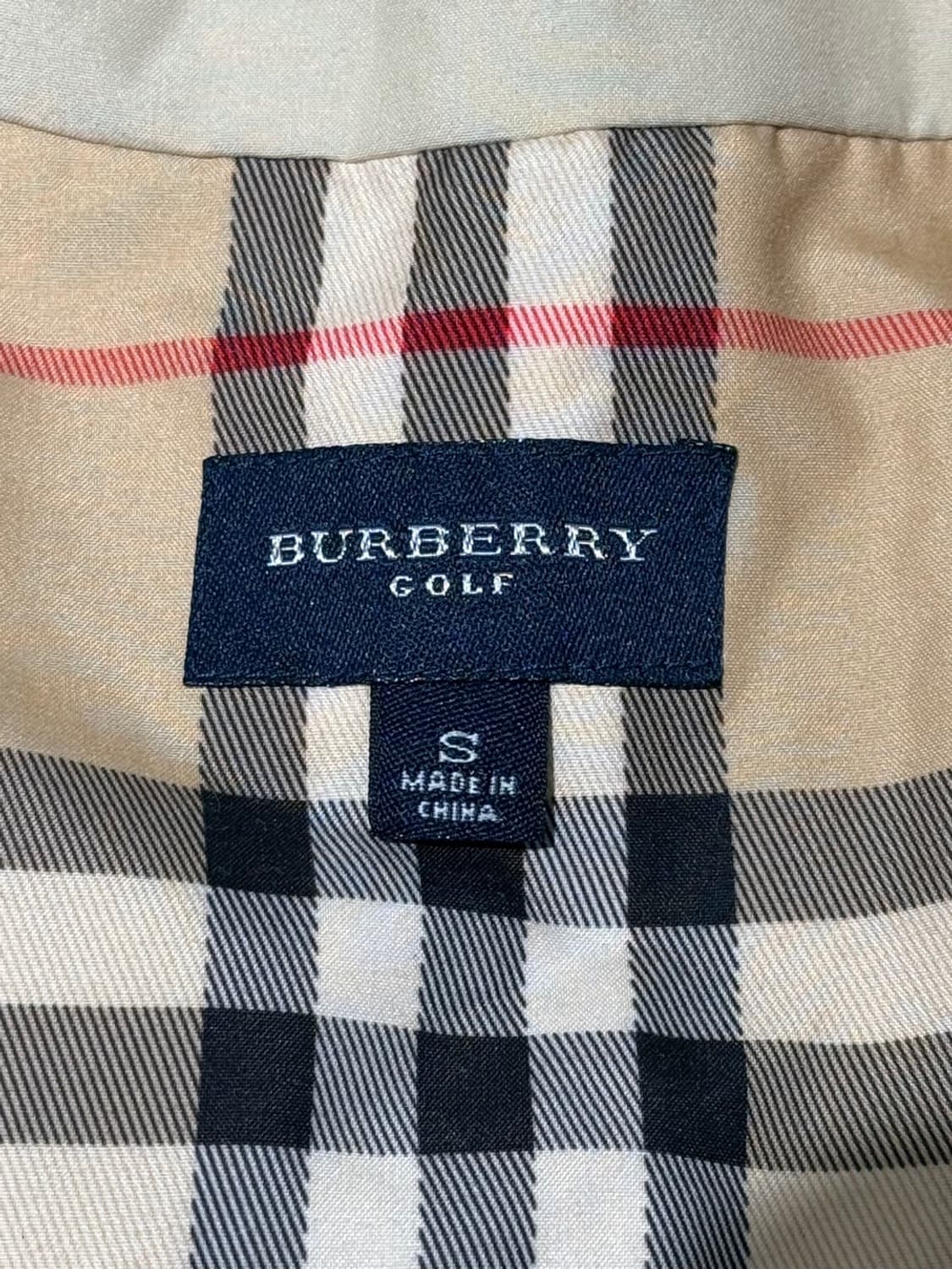 버버리 골프 베이지 퀼팅 집업 베스트  상품이미지7