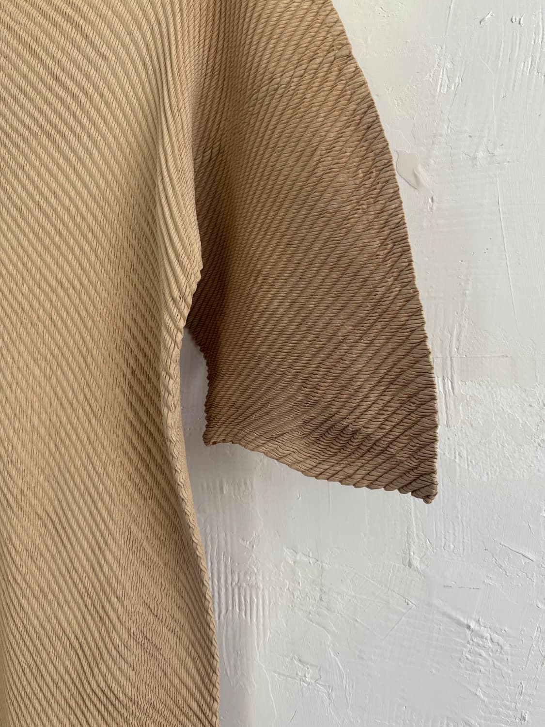 Issey Miyake 이세이미야케 플리츠플리즈 골드 모크넥 롱 원피스  상품이미지6