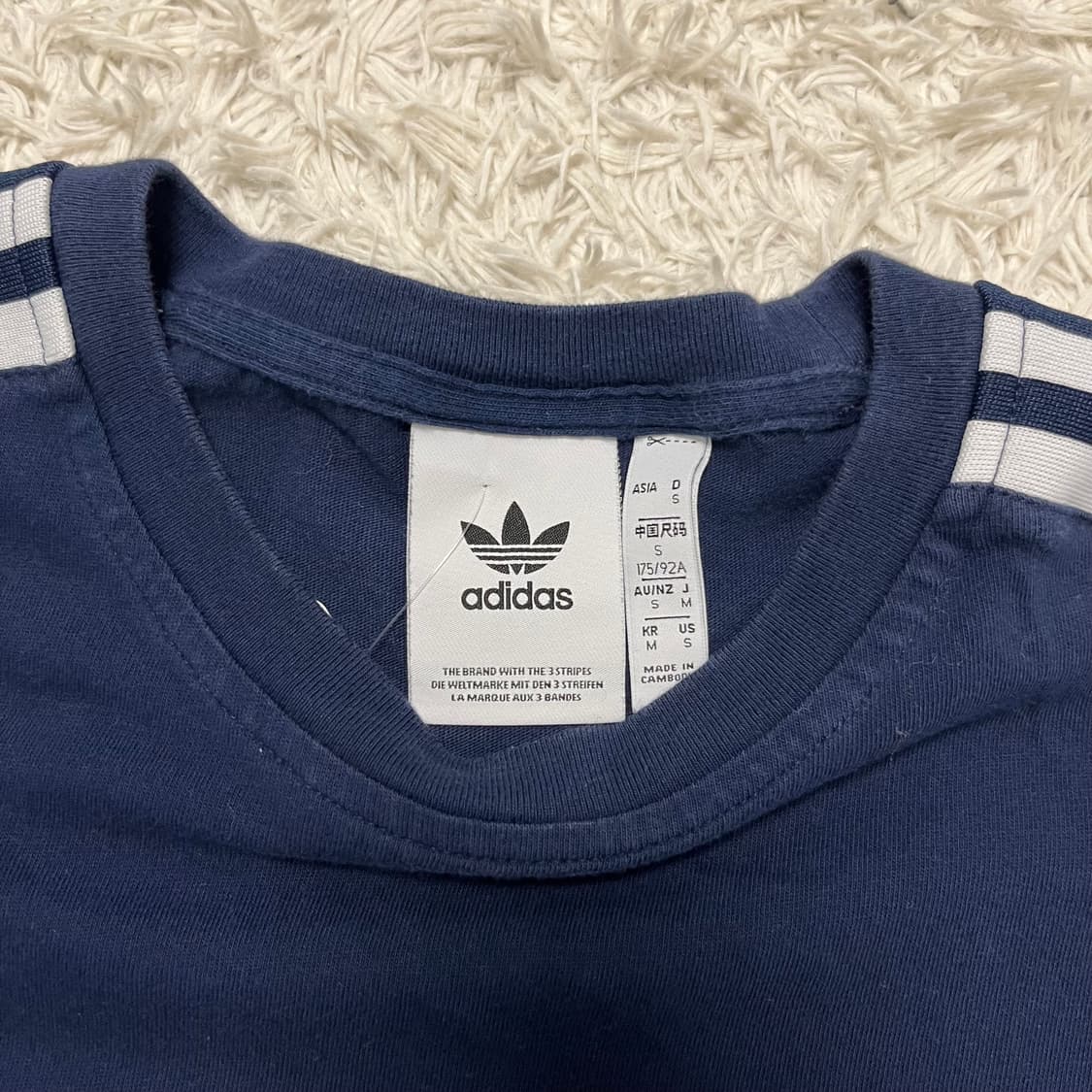 Adidas navy Firebird short sleeve 상품이미지6