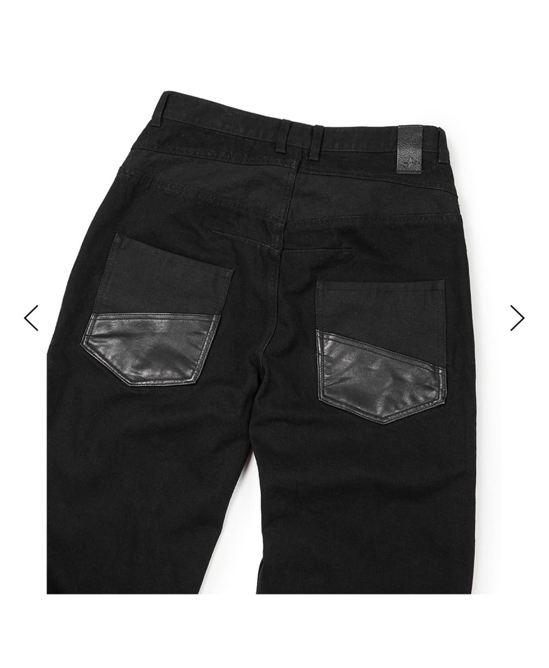 KENDRICK REGULAR DENIM PANTS (BLACK) 상품이미지2