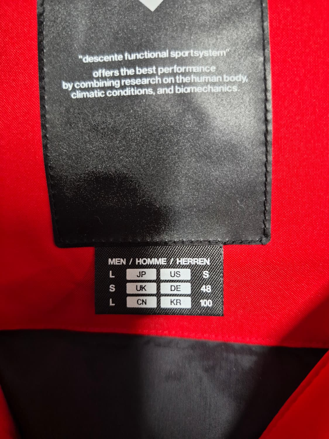 데상트 덕다운 패딩 조끼 남성100 상품이미지3