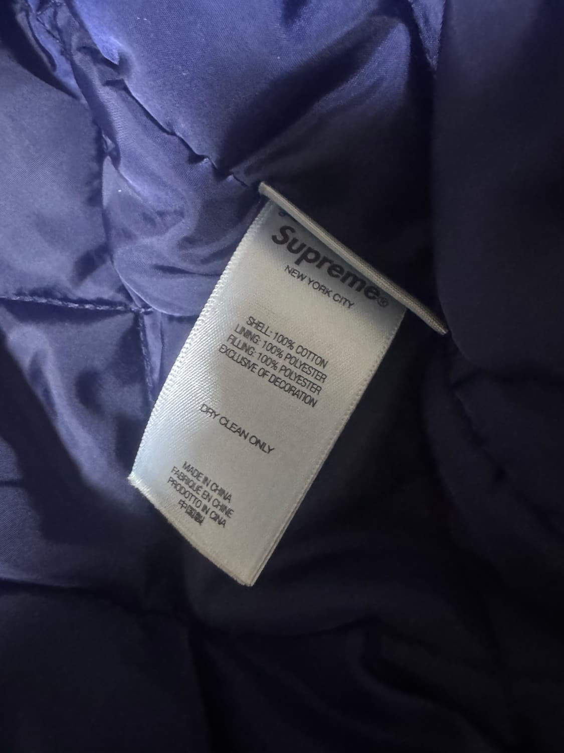 슈프림 반다나 자카드 데님 후드집업 워크자켓 L 상품이미지4