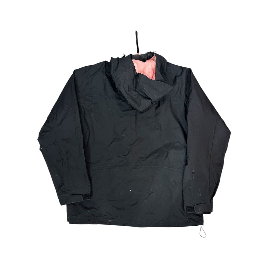 컬럼비아 블랙 기능성 등산 후드 바람막이 오버핏 트랙 자켓 XL 상품이미지6