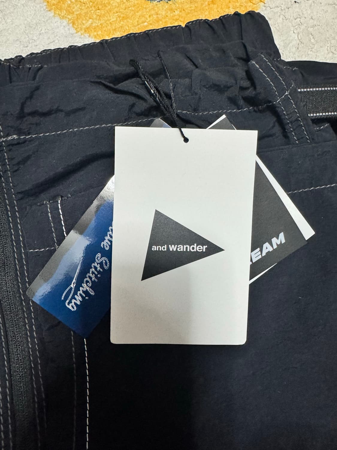 (새상품) 앤드원더 투웨이 팬츠 블랙 XL 상품이미지4