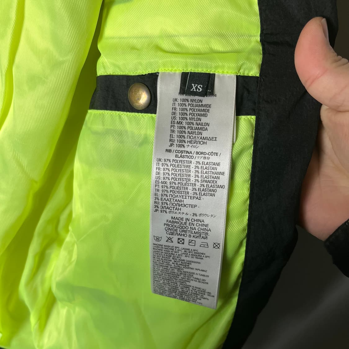 [Diesel] 디젤 기하학 하드코어 MA-1 봄버자켓 상품이미지6