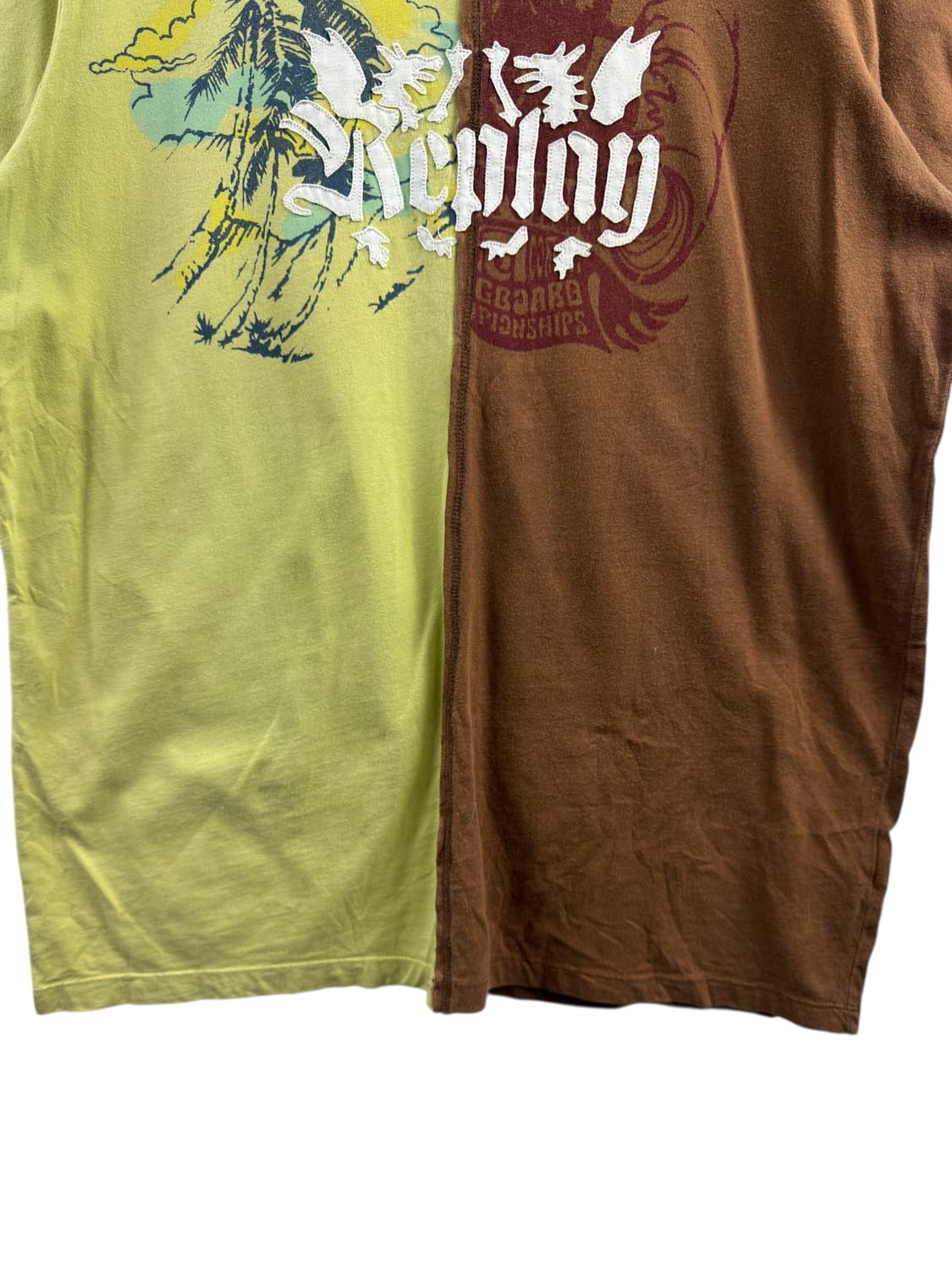 JPN Y2K 투톤 반팔슬리브1425 상품이미지4