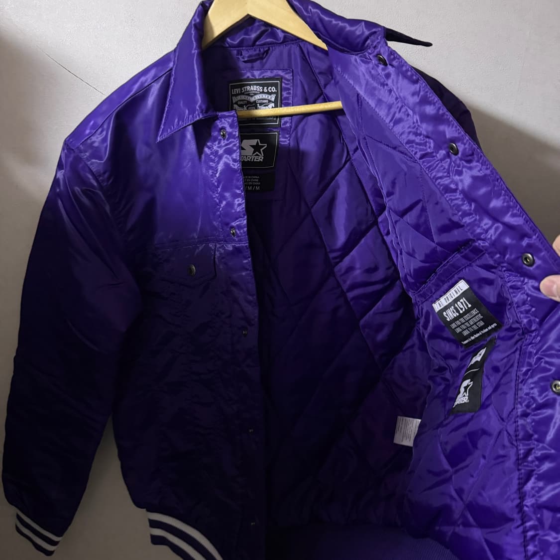 리바이스 X 레이커스 트레커 M (남성 105정도) 상품이미지6