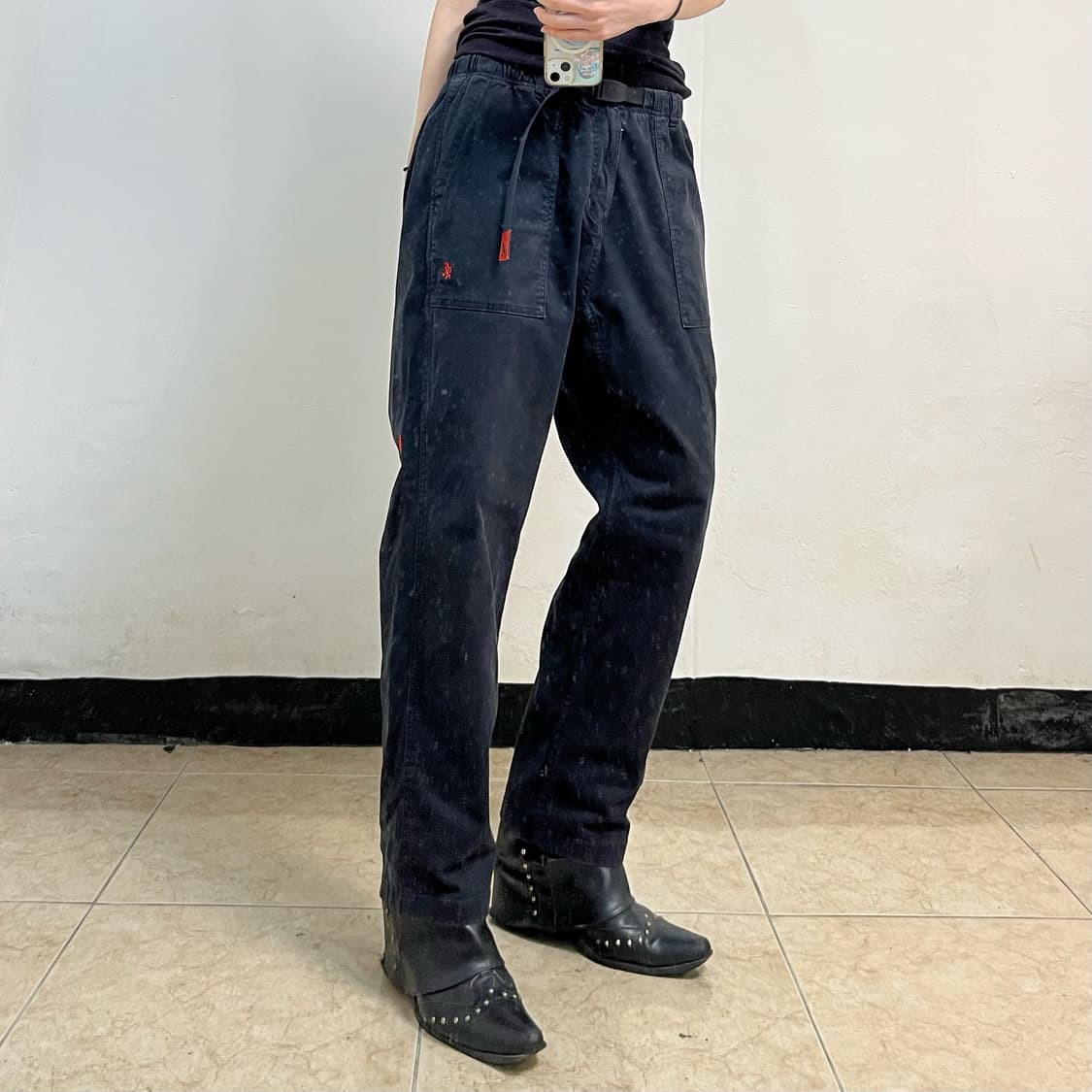 Gramicci × New Era tapered track pants 상품이미지1